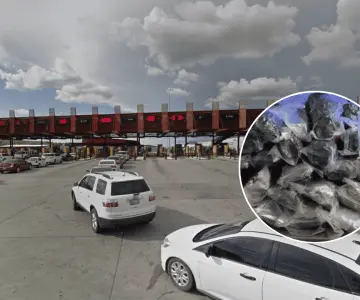 Se decomisa narcótico en el Puerto Fronterizo de Nogales