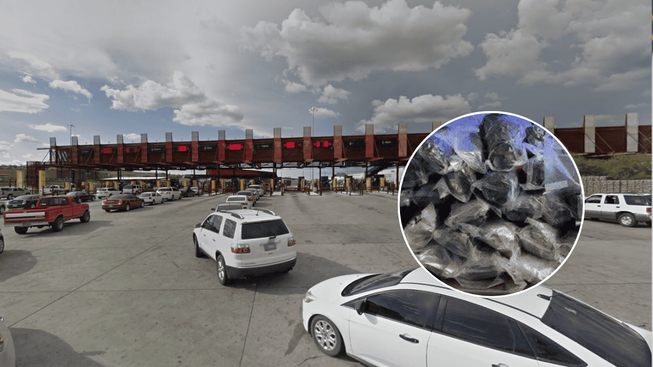 Se decomisa narcótico en el Puerto Fronterizo de Nogales