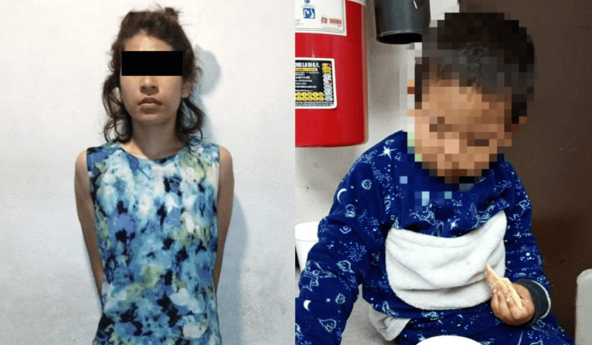 Detienen a joven mujer tras abandonar a su hijo por no poder cuidarlo
