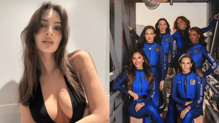 Emily Ratajkowski fue crítica con el evento de Blue Origin este lunes. (Foto: Especial/EXPRESO)