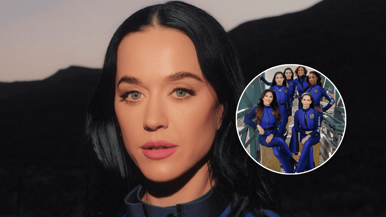 Katy Perry completa con éxito viaje espacial
