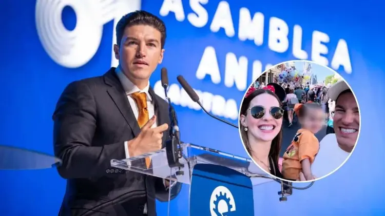 Samuel García de visita a Disney. (Foto: Especial / EXPRESO)