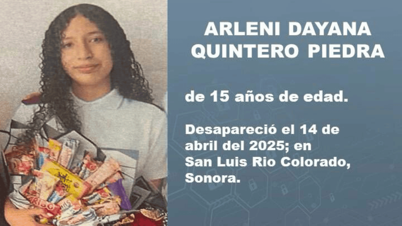 Buscan a Arleni Dayana, desaparecida en SLRC; emiten Alerta Amber