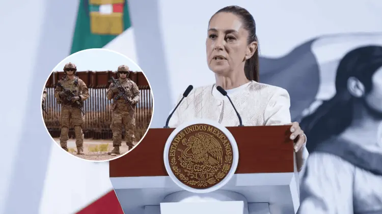 La Presidenta Claudia Sheinbaum reaccionó a la transferencia de terrenos en Nuevo México.