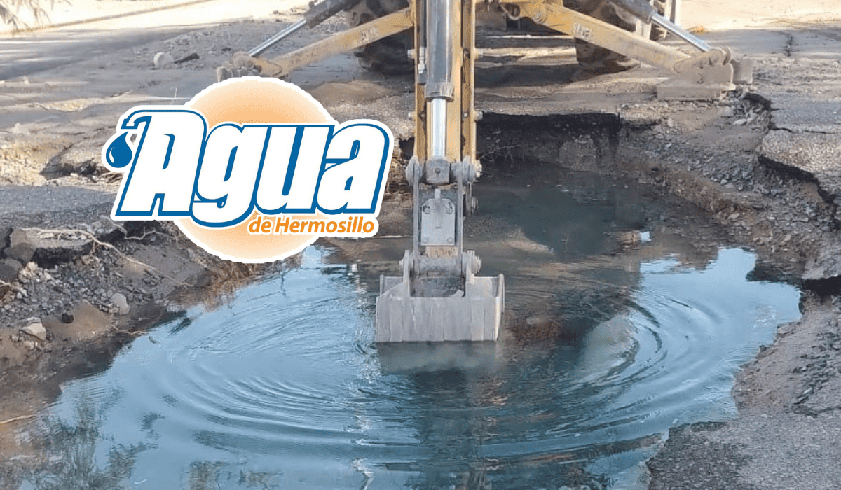 Trabajos de reparación afecta suministro en 92 colonias del norte de Hermosillo