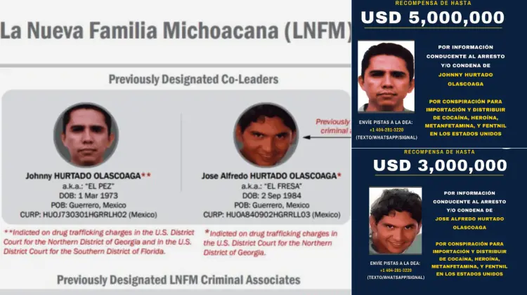 Los hermanos Hurtado Olascoaga son buscados. (Foto: Especial/EXPRESO)