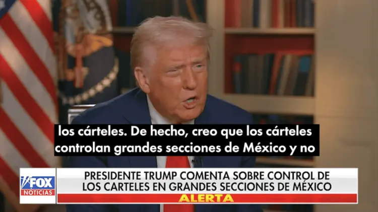 Trump declaró para Fox en español. (Foto: Especial)
