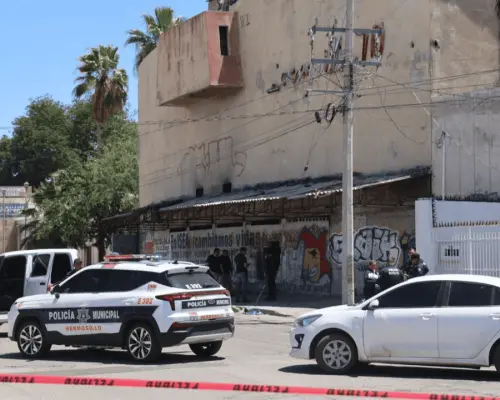 Agreden con arma de fuego a un hombre en el centro de Hermosillo