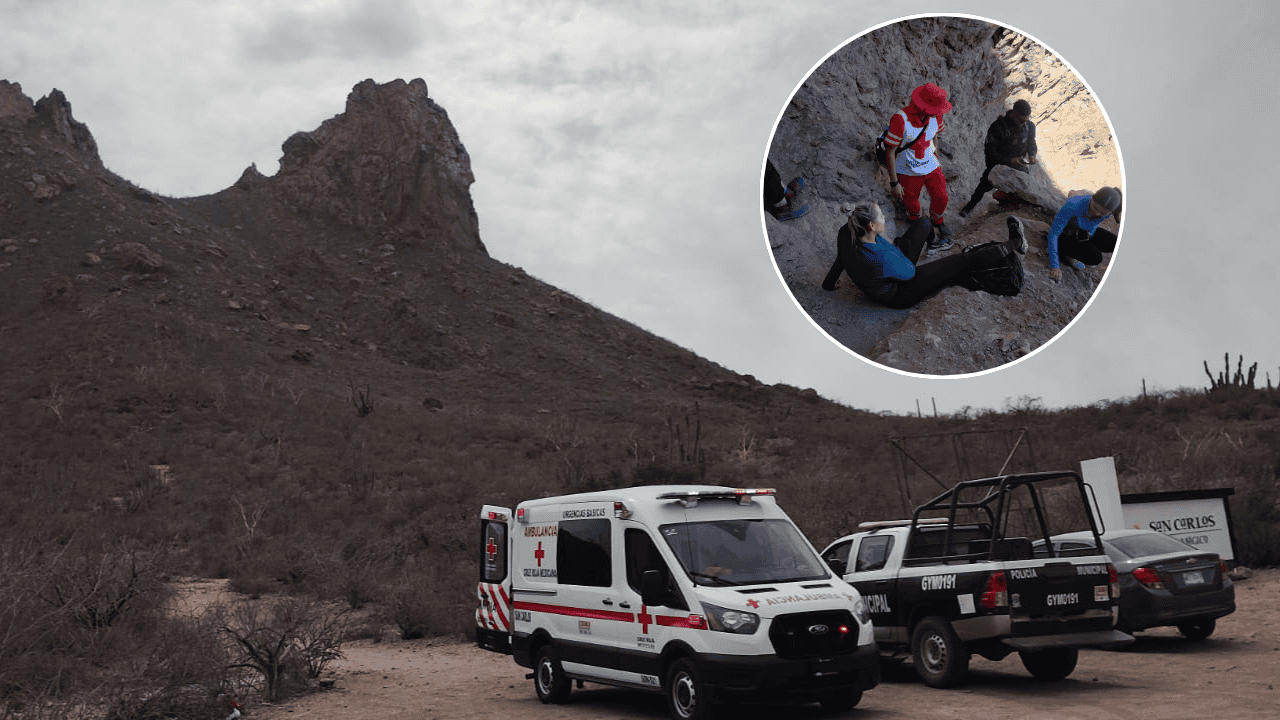 Activan código de rescate para auxiliar a persona lesionada en el Tetakawi