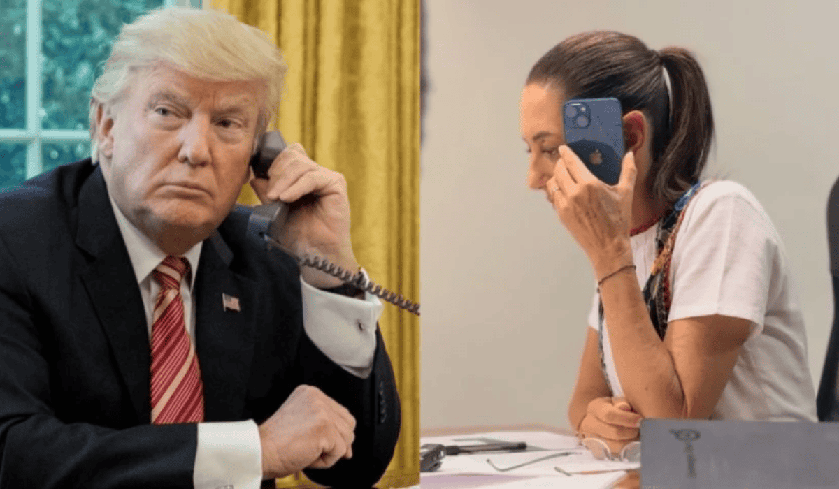 Sheinbaum sostiene llamada telefónica con Trump: Fue muy productiva