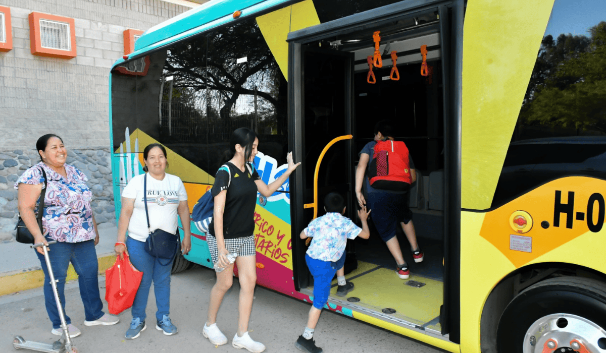 H Bus toma destino a sitios recreativos de la ciudad