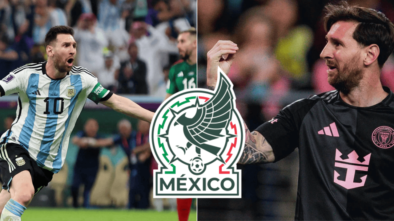 Messi niega rivalidad Argentina-México: No sé de dónde nació