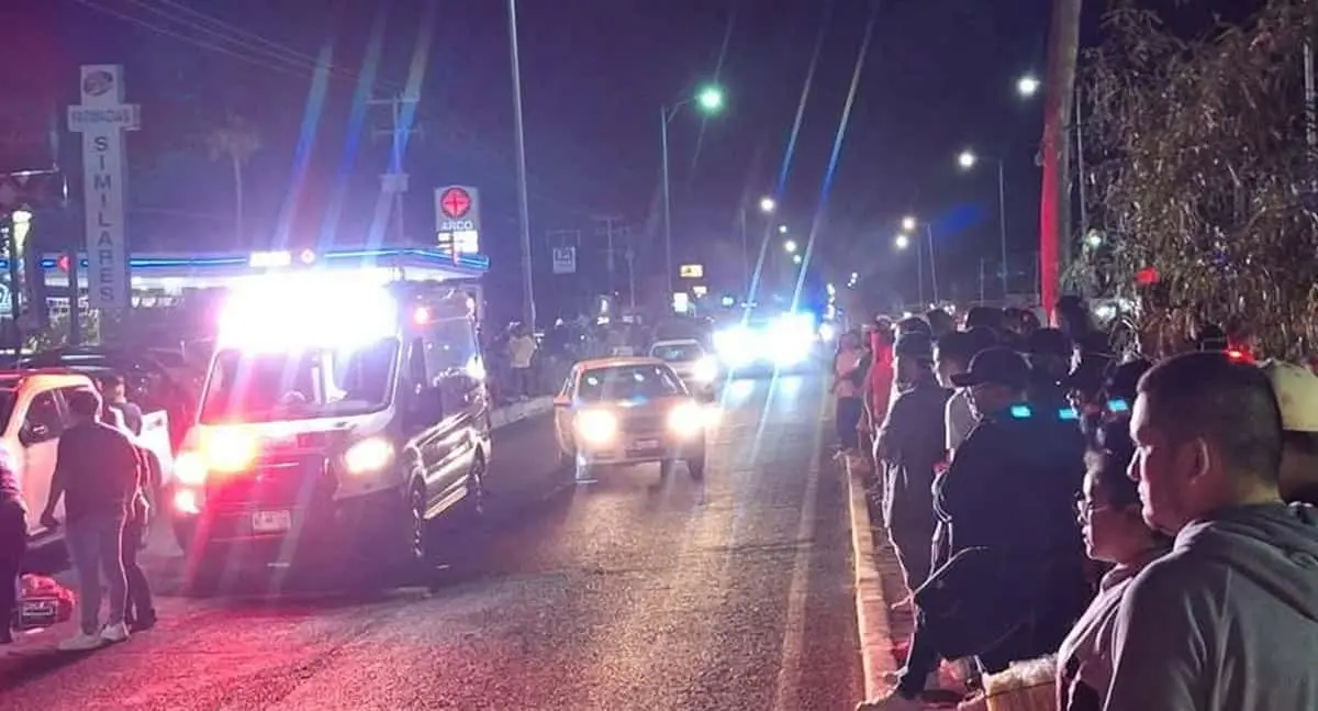 Joven muere atropellado en el bulevar Tetakawi en San Carlos, Sonora