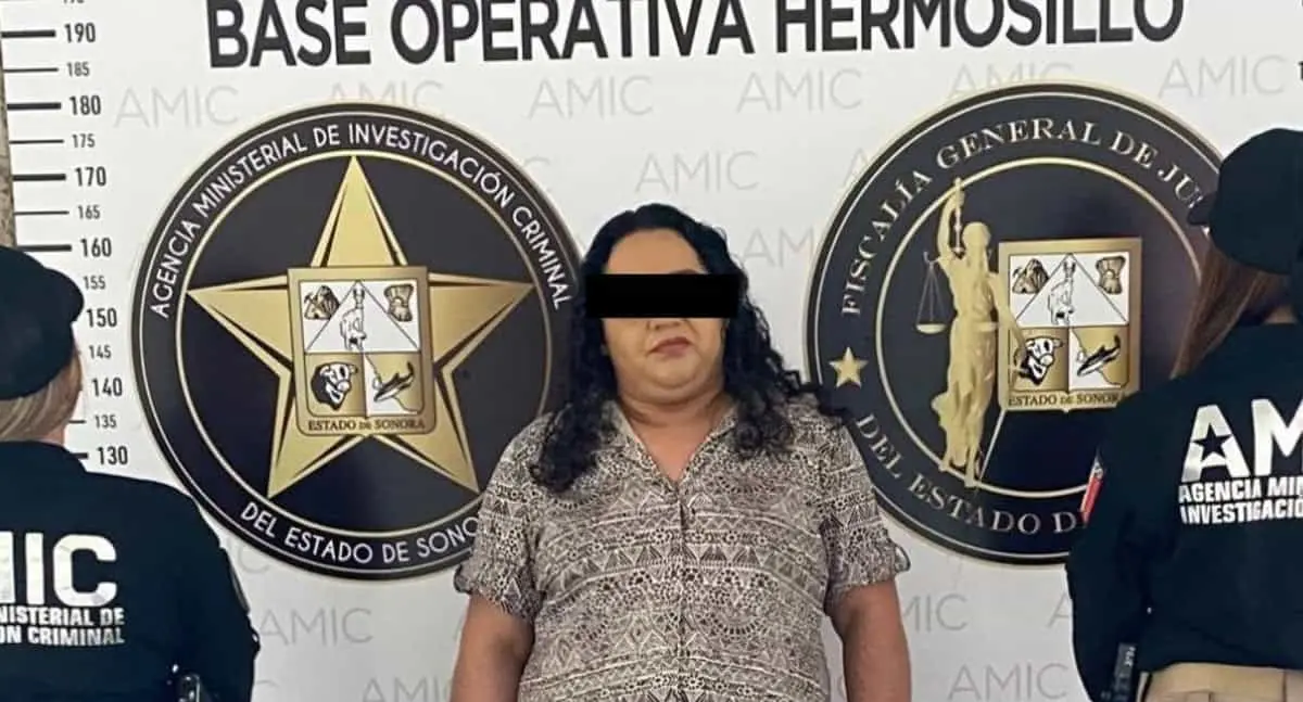 Aprehenden a mujer por delito de robo en la Nuevo Hermosillo