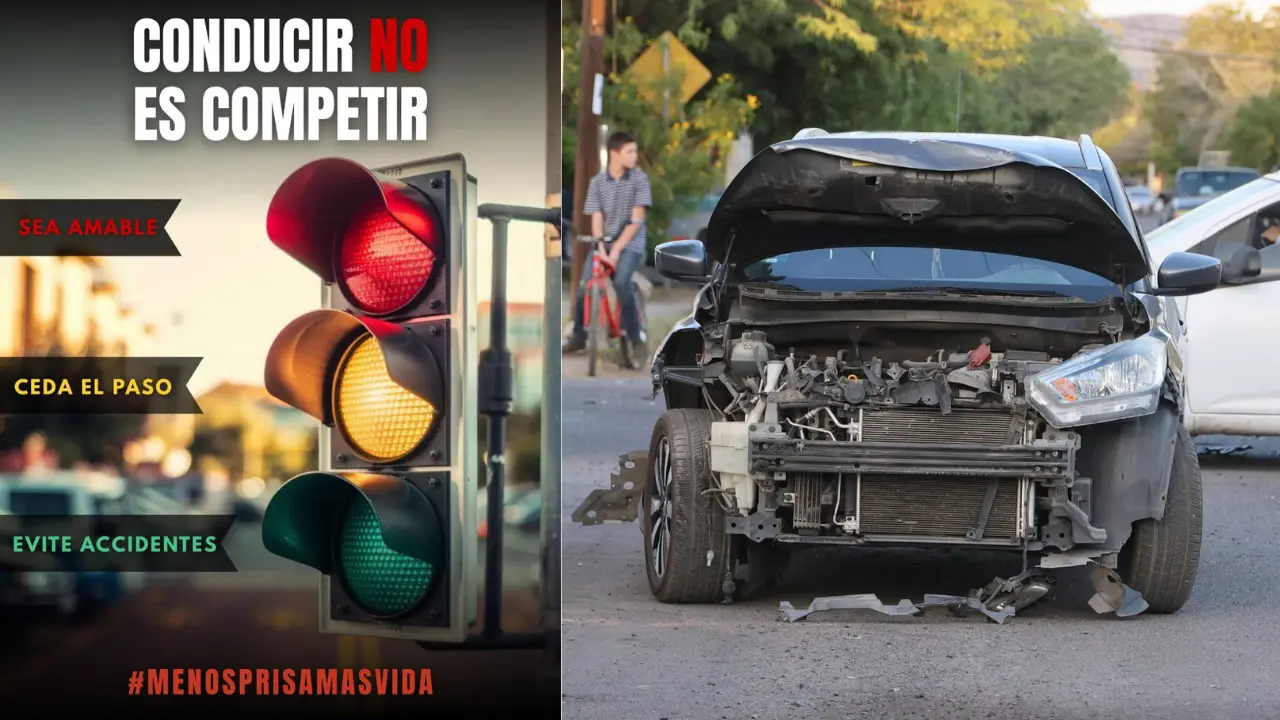 Estudiantes de la Unison lanzan campaña para prevenir accidentes viales