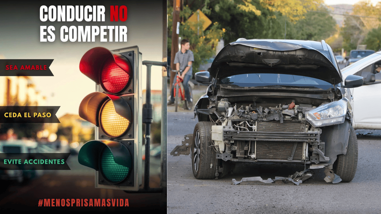 Estudiantes de la Unison lanzan campaña para prevenir accidentes viales