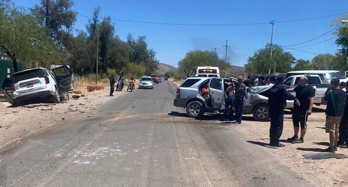 Queda menor gravemente lesionado en accidente vial