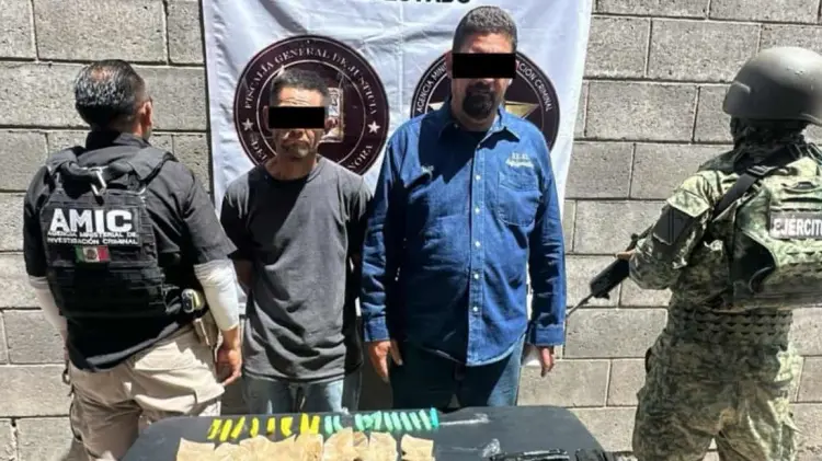 Fue en un operativo de la AMIC y Sedena. (Foto: Especial/EXPRESO)