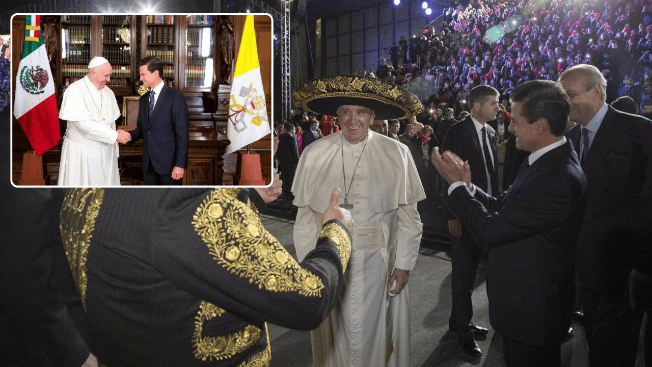 Enrique Peña Nieto reaparece en redes sociales para despedir al Papa Francisco