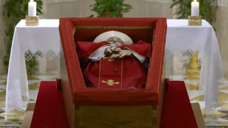 Se trasladará el ataúd desde la Capilla de la Casa Santa Marta a la Basílica de San Pedro. (EFE)