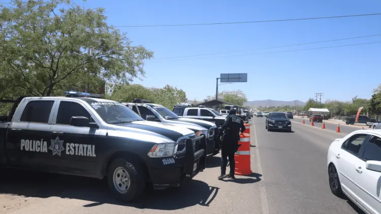 La PESP recuperó 18 vehículos con reporte de robo. (Foto: Ramón Munguía/EXPRESO)