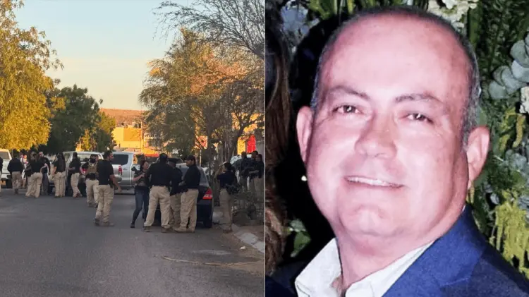 La víctima era Ulises Cota, sobrino del exgobernador Leonel Cota. (Tomadas de redes)
