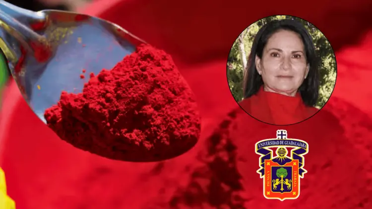 La investigadora de la UdeG exhortó a la sociedad a dejar de consumir este colorante. (Especial)