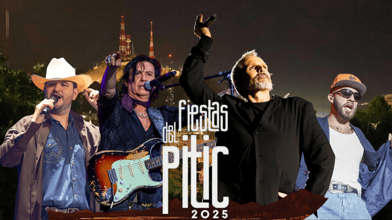 Caifanes, Miguel Bosé, Turizo y Edén Muñoz lideran Fiestas del Pitic 2025