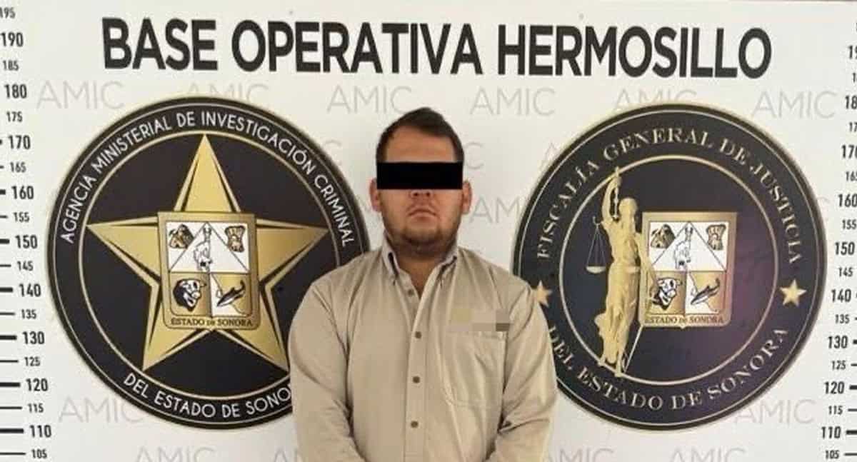Capturan a Miguel Abraham “N” por triple homicidio en Hermosillo en 2023