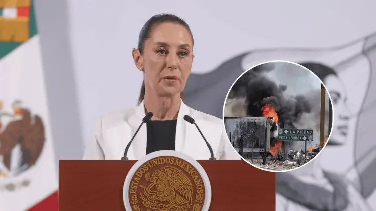 La mandataria afirmó que ya se están llevando a cabo las investigaciones correspondientes.