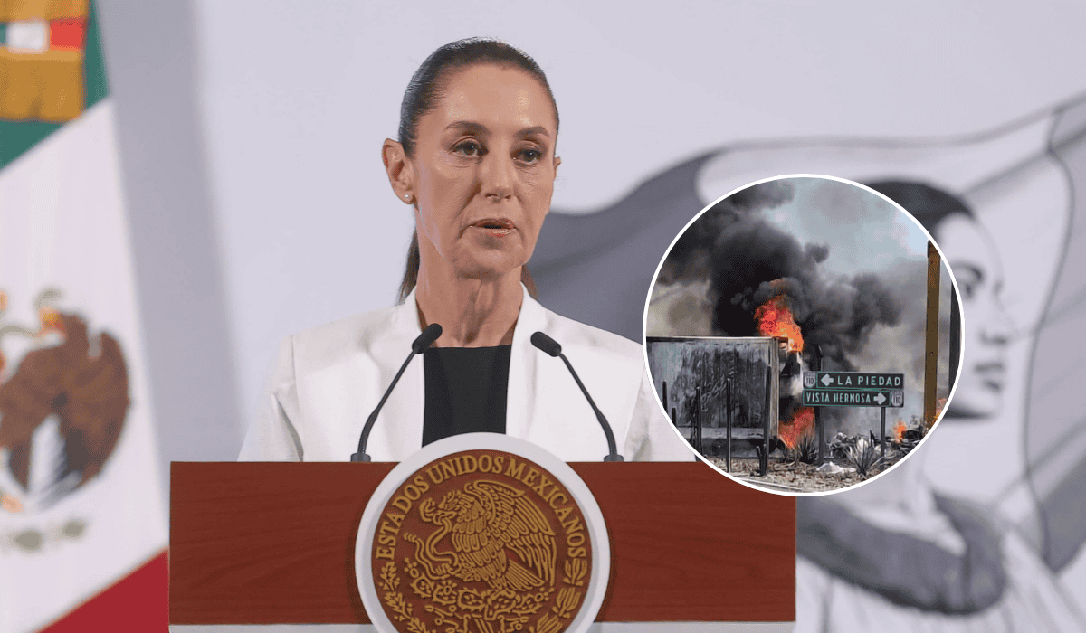 Violencia en Michoacán es por conflicto entre grupos criminales: Sheinbaum
