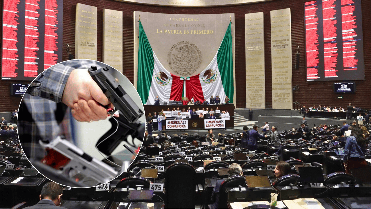 Reforma a Ley de Armas en México permitirá a funcionarios portar armas