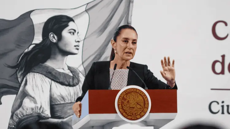 Sheinbaum Pardo insistió en que no se pretende la censura. (Foto: Agencia El Universal)