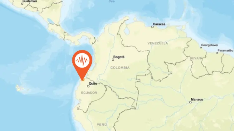 No existe amenaza de tsunami para la costa del océano Pacífico de Colombia tras el seísmo.