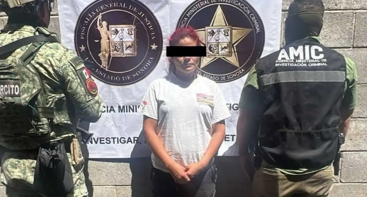 Capturan a mujer con droga en operativo en La Cholla