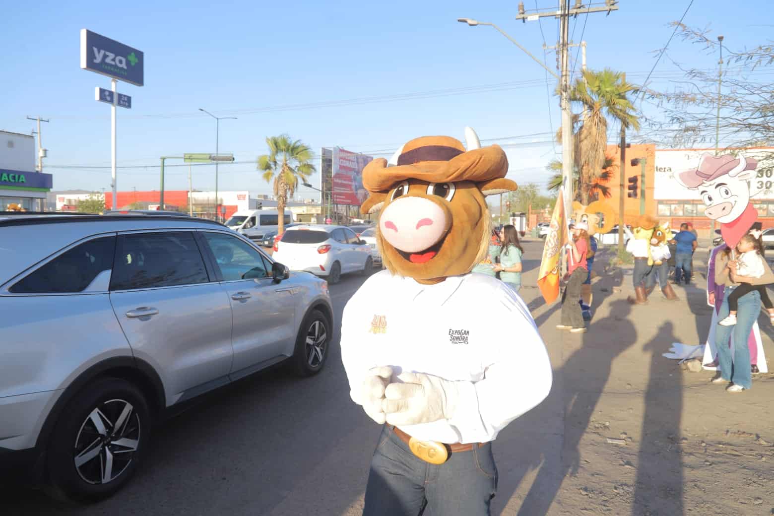 Realizan segunda Pega de Calcas de la ExpoGan Sonora 2025