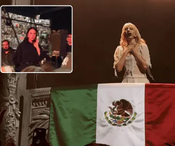 ¡Ponen fin a la rivalidad! Captan a Katy Perry en el concierto de Lady Gaga