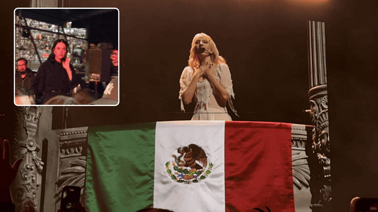 ¡Ponen fin a la rivalidad! Captan a Katy Perry en el concierto de Lady Gaga