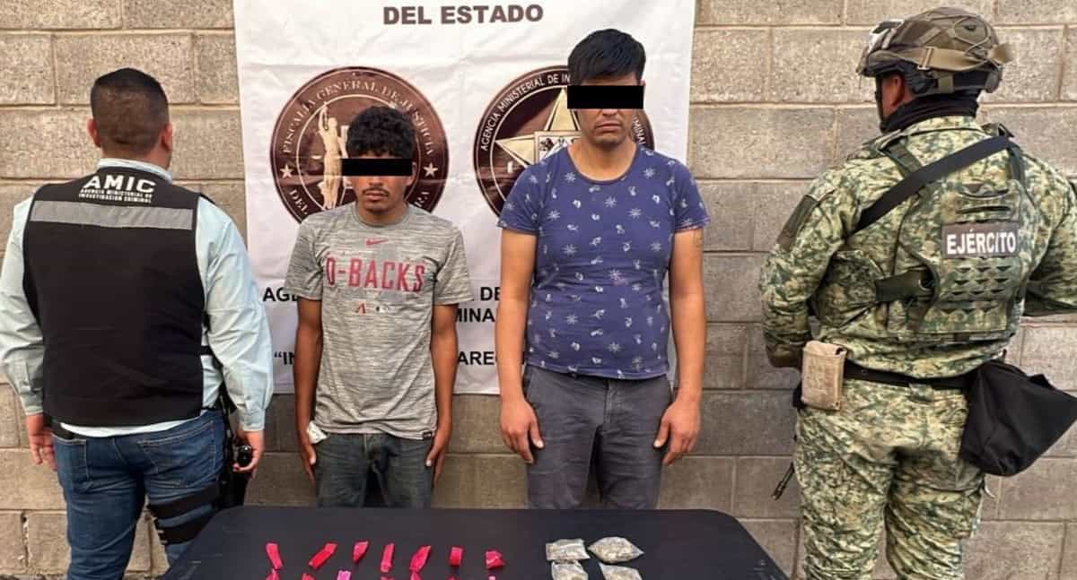 Incautan 23 envoltorios con drogas en operativo