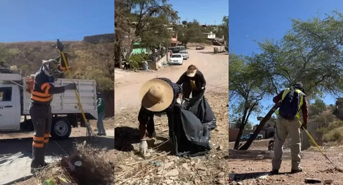 Vecinos se unen a la limpieza de espacios recreativos