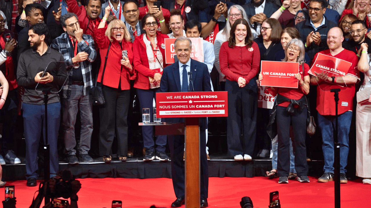 Mark Carney logra triunfo electoral en Canadá tras amenaza de Trump