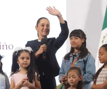 Las niñas y los niños son el presente de México: Claudia Sheinbaum