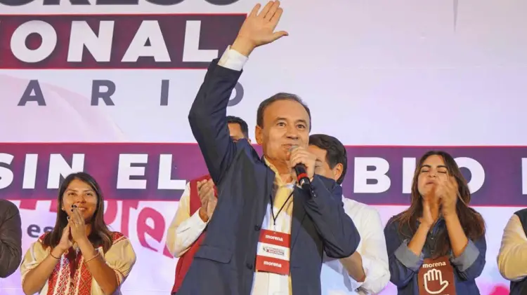 Alfonso Durazo preside el Consejo Nacional de Morena. (Foto: Tomada de redes)