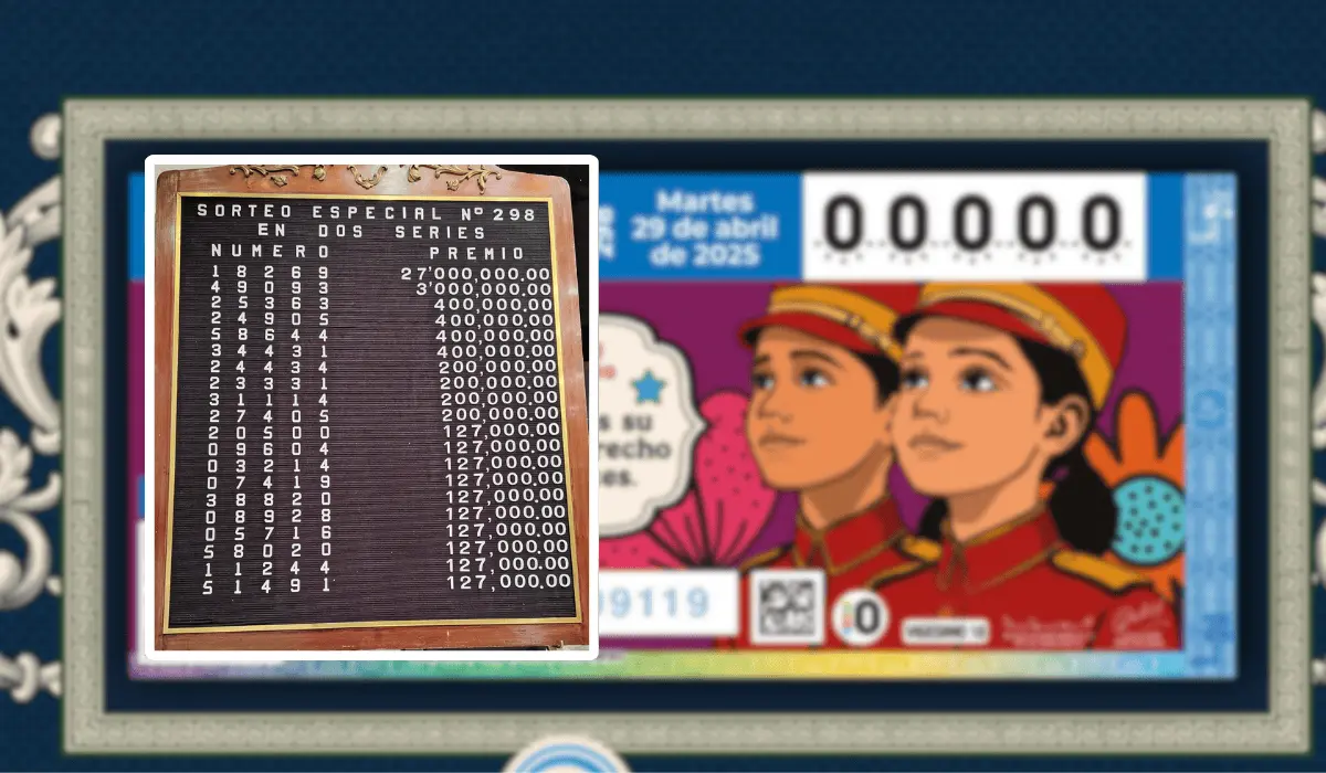 Cae en Guaymas el premio mayor del Sorteo Especial de la Lotería Nacional