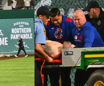 Grave caída de aficionado durante juego de Piratas vs Cachorros