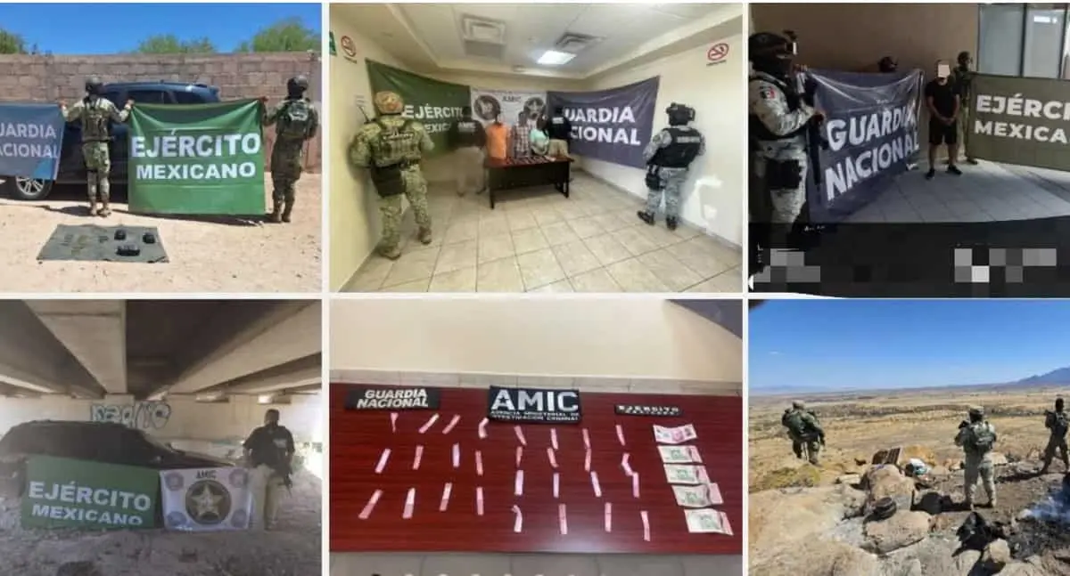 Incautan drogas, armas e inmuebles tras operativos a nivel estatal