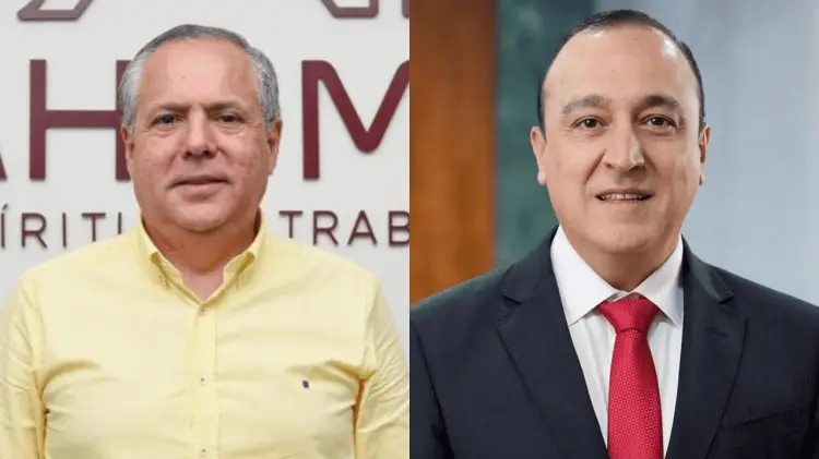 Gerardo Vargas Landeros y Antonio Menéndez. (Foto: Especial/EXPRESO)