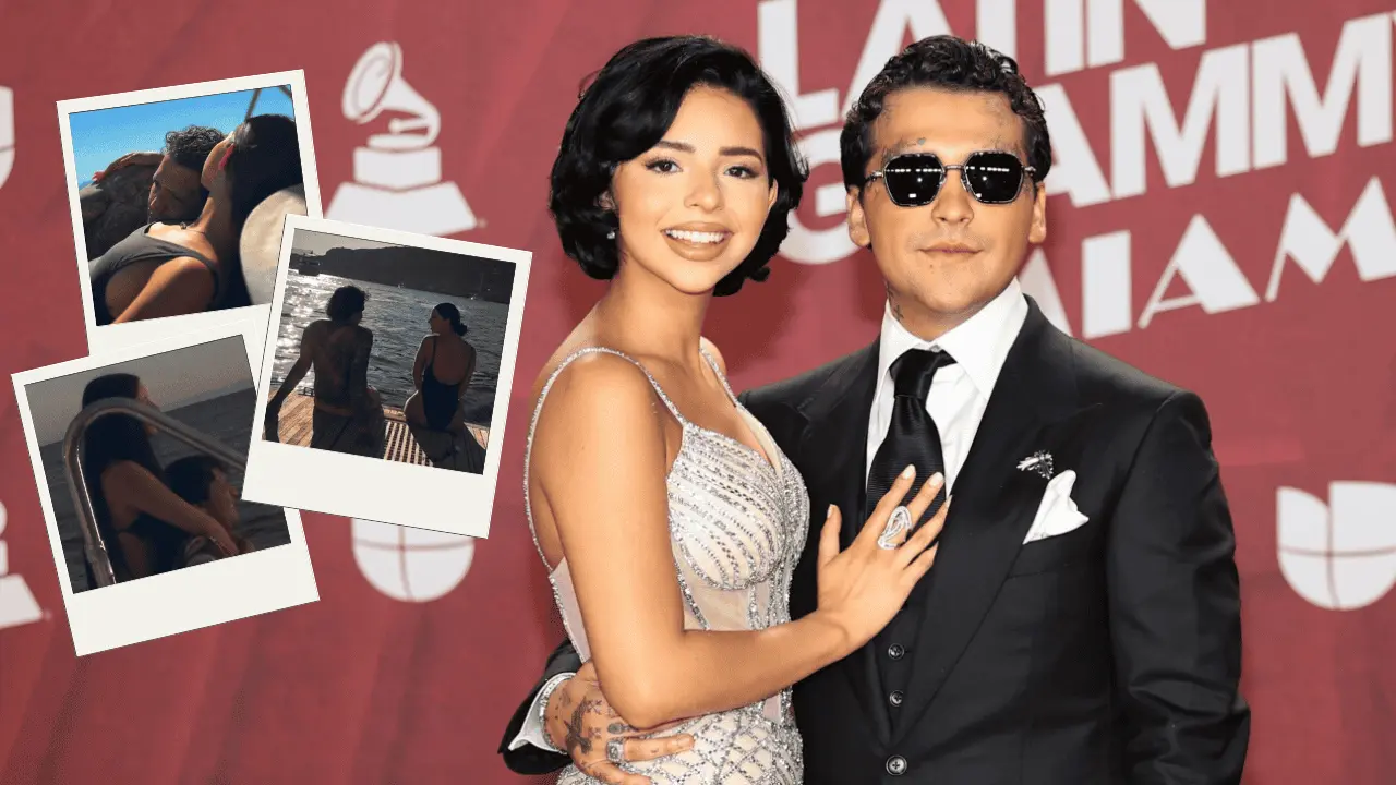 Christian Nodal celebra ser el hombre equivocado para Ángela Aguilar