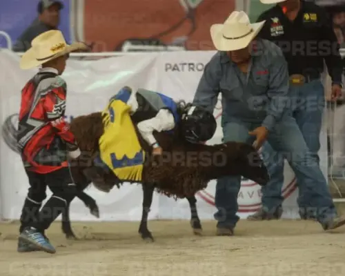 Arranca Rodeo Infantil en la ExpoGan 2025