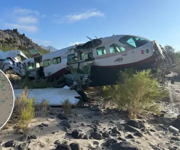 Avioneta con destino a Hermosillo aterriza de emergencia en Baja California